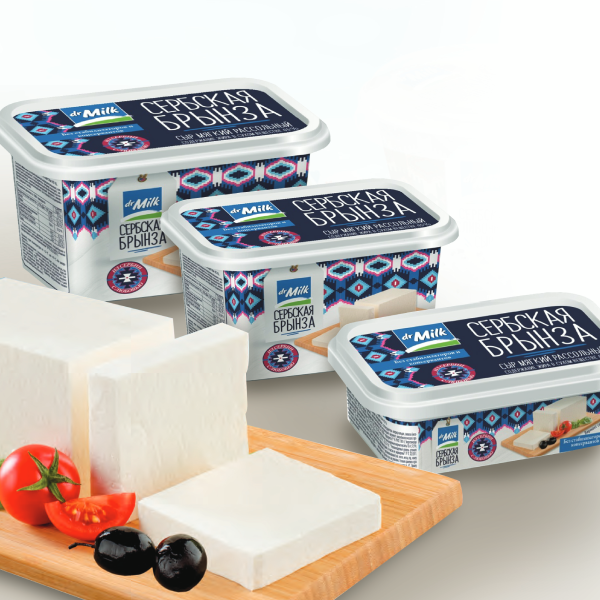 Сыр Сербская брынза с рассолом TM Dr Milk (150г)