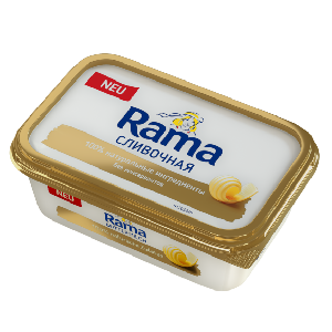 Спред растительно-жировой "Rama сливочная" в ванночке (250г)