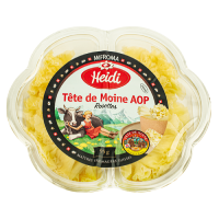 Сыр Тет де Муан в индивидуальной упаковке ТМ Heidi
