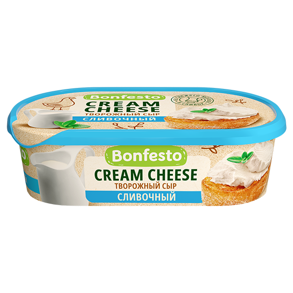 Сыр творожный Кремчиз сливочный ТМ Bonfesto (140г)