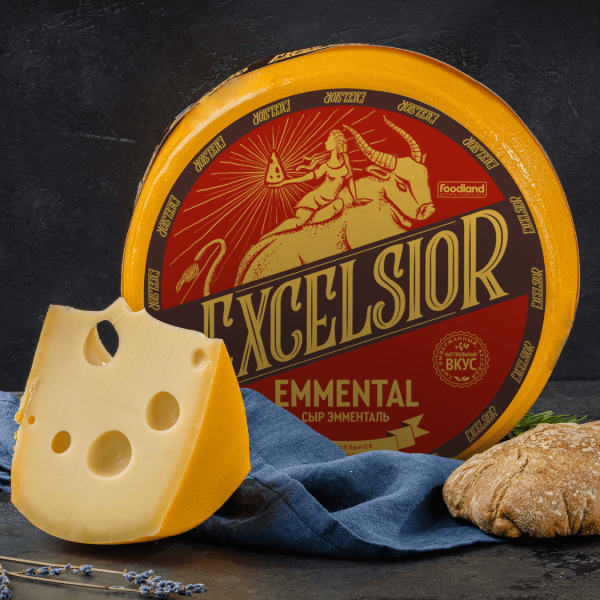 Сыр Emmental ТМ Excelsior (латекс)
