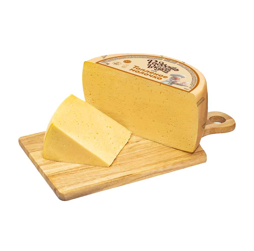 Сыр Топленое молочко TM Радость вкуса (малый круг, пленка)