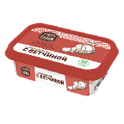 Плавленый сыр С ветчиной TM Продукты из Елани (ванночка, 180г)