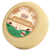 Продукт Фермерский с заменителем молочного жира, изготовленный по технологии сыра, ТМ Любимый Хуторок 