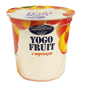 Йогурт YOGO FRUIT с наполнителем "Персик" (150г)
