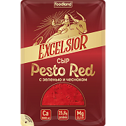 Сыр Pesto Red ТМ Excelsior (слайс, 150г)