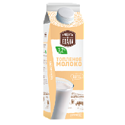 Молоко топленое пастеризованное 3,2% TM Продукты из Елани (Пюр-пак, 900мл)