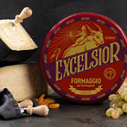 Сыр Formaggio с козьим молоком ТМ Excelsior (латекс, малый круг)
