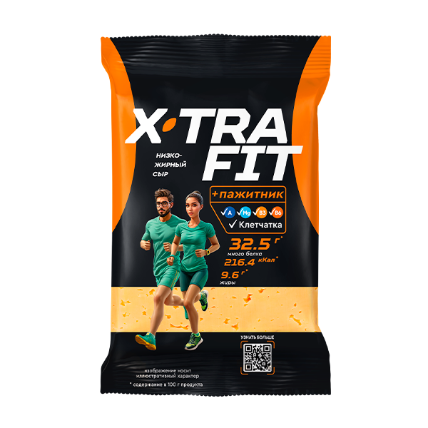 Сыр «X-tra Fit» с пажитником (180г)
