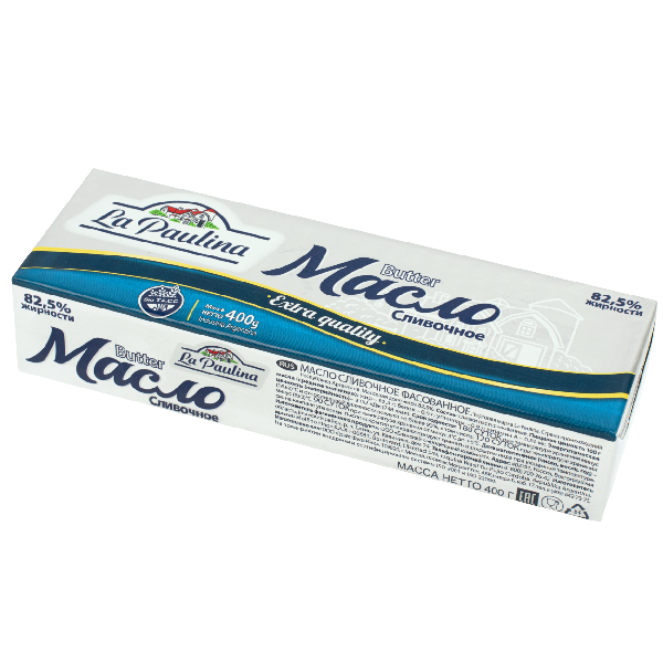 Масло 82,5% TM La Paulina (400г)