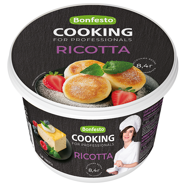 Сыр мягкий Рикотта ТМ CooKing (500г)