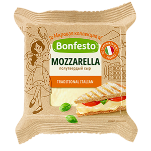 Сыр Моцарелла фасовка TM Bonfesto (180 г)