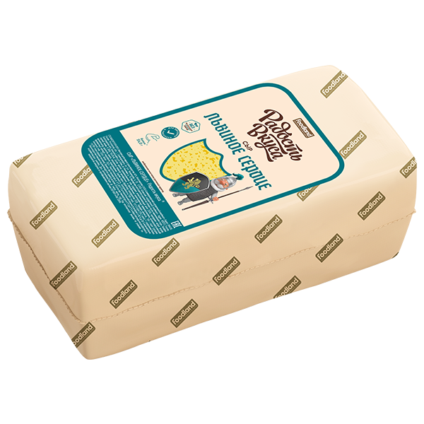 Сыр Львиное сердцеTM Радость вкуса (брус) 40%