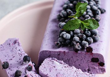 Семифредо с черникой