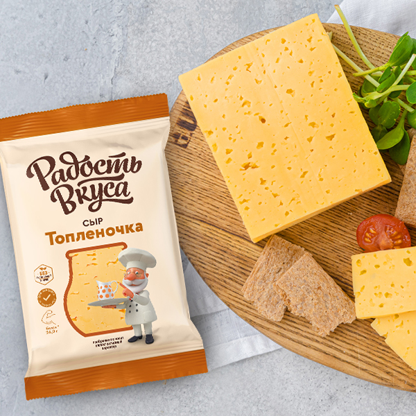 Сыр Топленочка TM Радость вкуса (180г) 40%