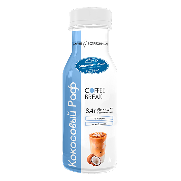 Напиток молочный Coffee break Кокосовый раф (280г)