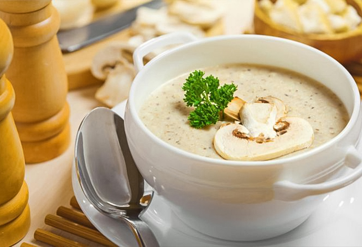 Грибной суп: рецепт и инструкция по приготовлению крема
