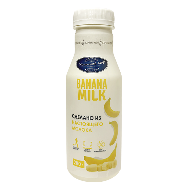 Напиток молочный Banana milk (280г)