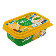 Плавленый сыр Янтарь 30% TM Продукты из Елани (ванночка, 180г)