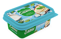 Плавленый сыр Сливочный TM Продукты из Елани (ванночка, 180г)
