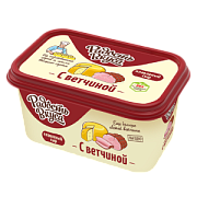 Плавленый сыр С ветчиной TM Радость вкуса (ванночка, 380г)
