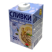 Сливки стерилизованные 20% ТМ Молочный мир (500мл)
