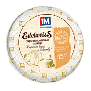 Edelweiss с ароматом сливок 45%, ТМ 1М молочный