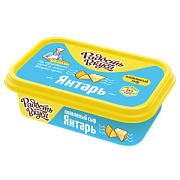 Плавленый сыр Янтарь TM Радость вкуса (ванночка, 180г)