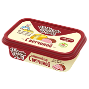 Плавленый сыр С ветчиной TM Радость вкуса (ванночка, 180г)