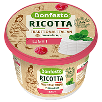 Сыр мягкий Рикотта Light TM Bonfesto (500г)