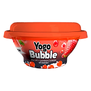 Йогурт с шариками с соком клубники YOGO Bubble (120г)