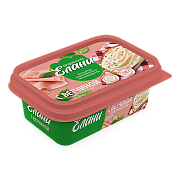 Плавленый сыр С ветчиной TM Продукты из Елани (ванночка, 180г)
