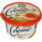 Мягкий сливочный сыр A La Creme итальянский микс TM Млекара Шабац (150г)