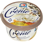 Мягкий сливочный сыр A La Creme с черным перцем TM Млекара Шабац (150г)