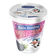 Крем творожный Bela Bovino двухслойный Воздушная ежевика (135г)