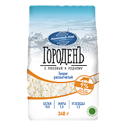 Творог Городень 9% ТМ Молочный мир (340 г)