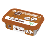 Плавленый сыр С грибами TM Продукты из Елани (ванночка, 180г)